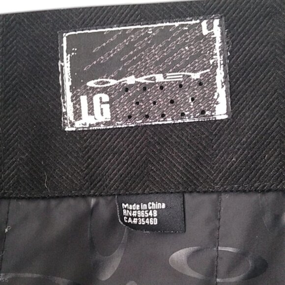 Men's Large Oakley Black Casual Jacket - Picture 9 of 15